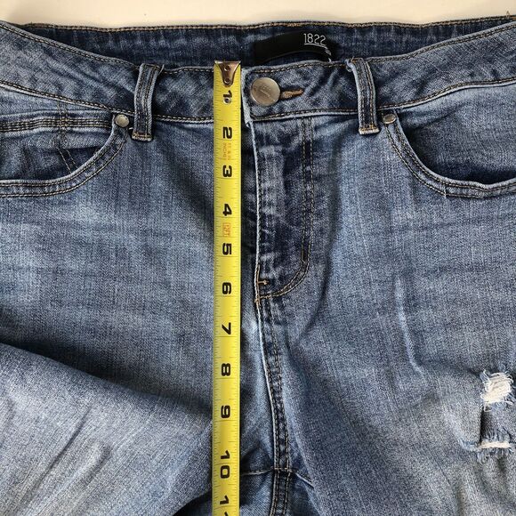 1822 denim jeans Distressed Tapered size 12 - Picture 7 of 15